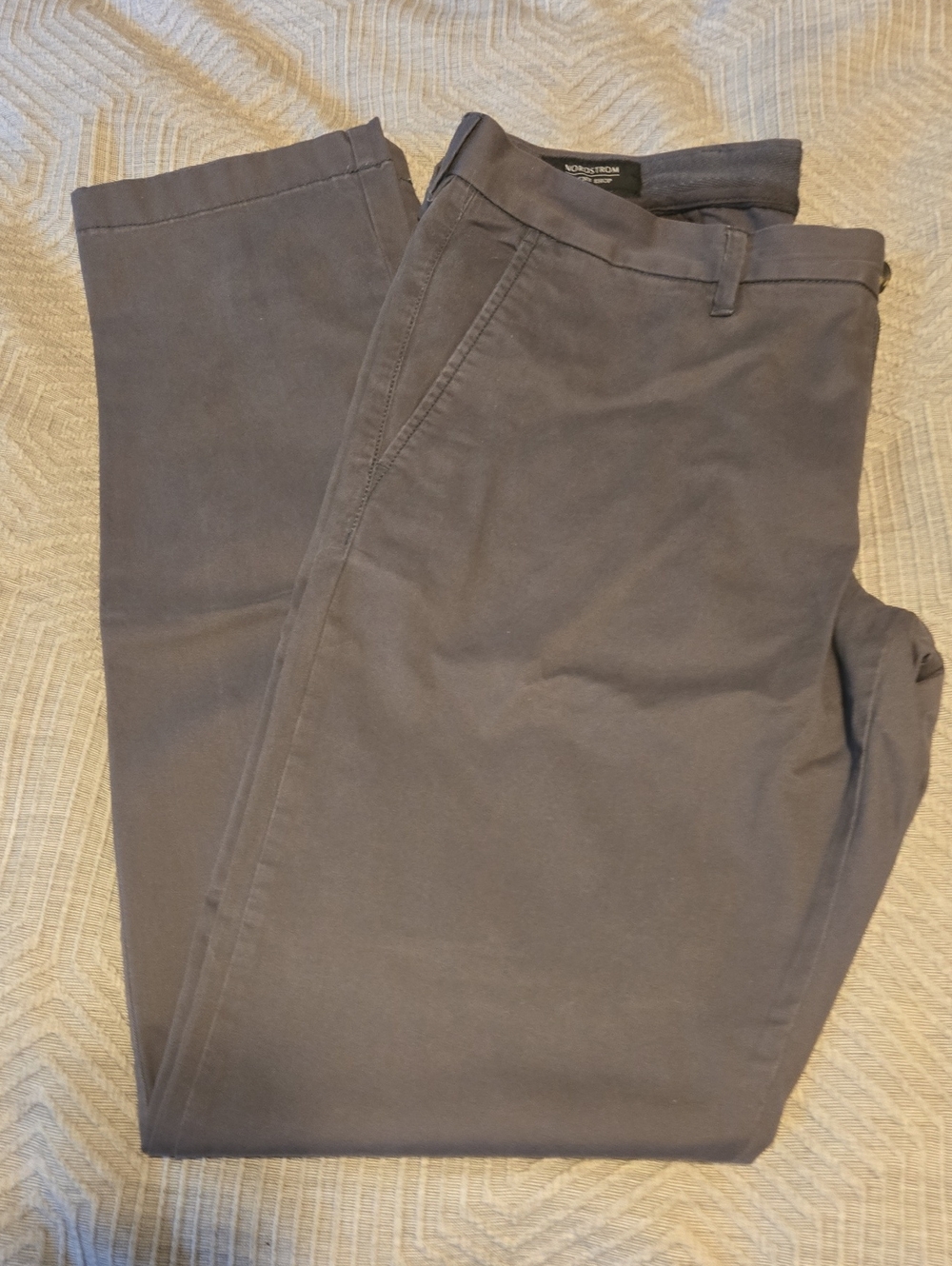 Nordstrom Men's Charcoal Gray Dress Pants